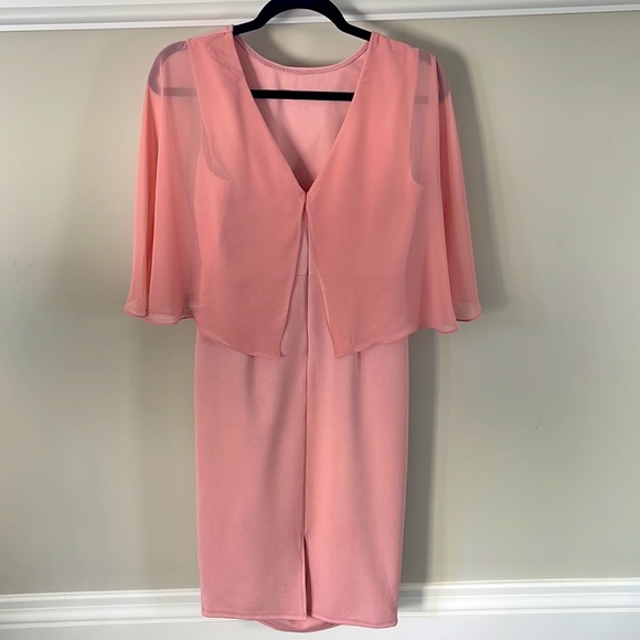 Worn Once! Petal pink ASOS Maternity Dress - Picture 2 of 6